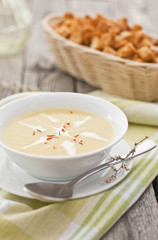 Saffron soup
