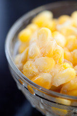 Frozen sweet corn