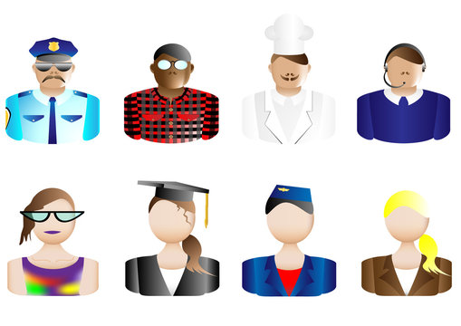 Occupations, Avatars & User Icons