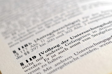 Vollzug der Untersuchungshaft