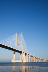 Vasco da Gama bridge in Lisbon