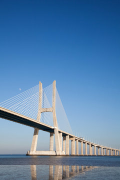 Fototapeta Vasco da Gama bridge in Lisbon