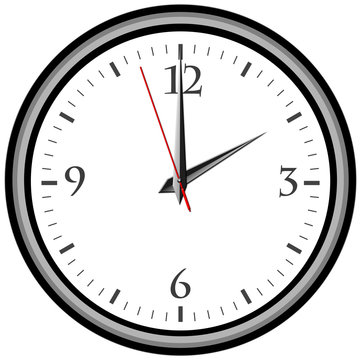 Uhr - Uhrzeit 2 am / pm