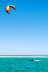 Kitesurfing