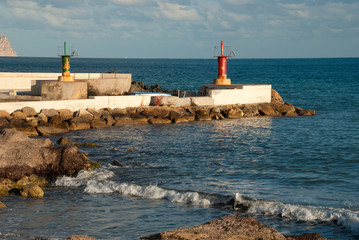 Small marina