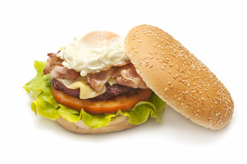 baked hamburger