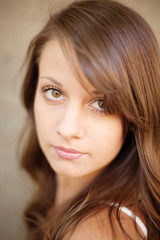 Obraz premium Portrait of beautiful female