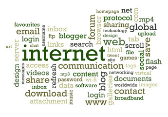 Fototapeta premium Internet Jargon