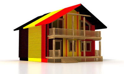 wooden house BELGIUM