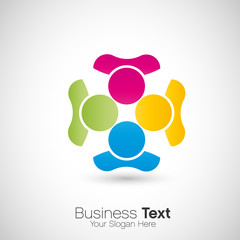 Obraz premium logo business
