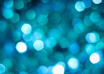 Christmas background with light flares and bokeh