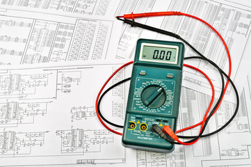 Several schemes of electric and electrical tester