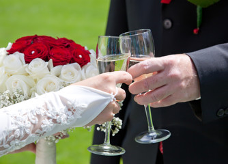 wedding champange