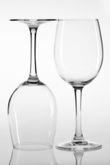 Two wineglasses