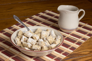 Cereal in Breakfast Setting