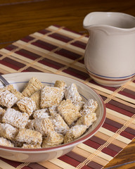 Cereal in Breakfast Setting