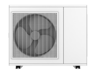 modern air conditioner isolated on white background