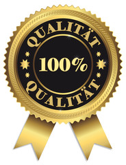 100 % Qualität - Goldsiegel