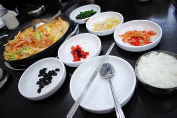 korean food set