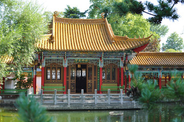Chinese garden n Zurich
