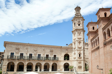 Fototapeta premium Santa Maria Palacio Diputacion - Pueblo Espanol