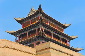 Fototapeta premium jiayuguan china