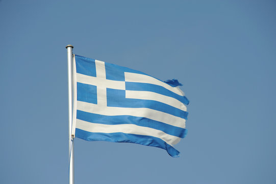 Nationalflagge von Griechenland, Fahne, Land, Europa