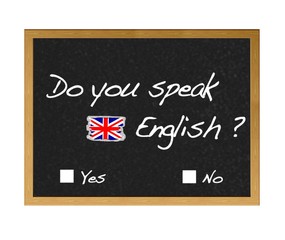 Fototapeta premium English.