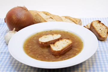 Zwiebelsuppe