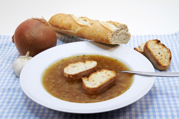 Zwiebelsuppe