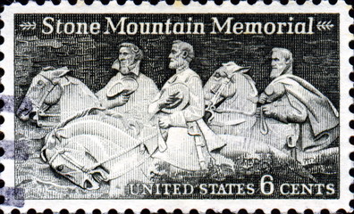 Stone Mountain Memorial. US Postage.