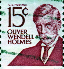 Oliver Wendell Holmes.1809 - 1894. US Postage.