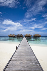 Obraz premium luxury hotel in tropical island