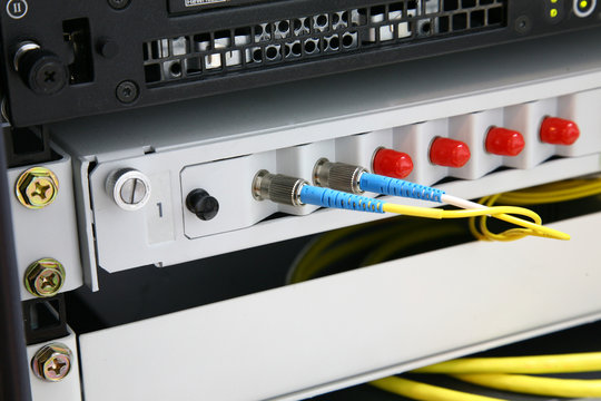 network switch and patch cables