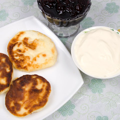 Homemade cheese cakes