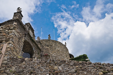 Castle of Compiano. Emilia-Romagna. Italy.