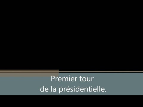 2 tours - Elections pr&eacute;sidentielles France 2012