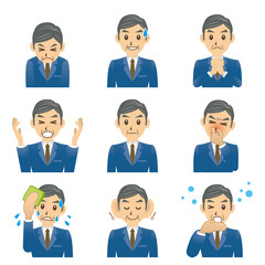 ビジネスマン C 表情3