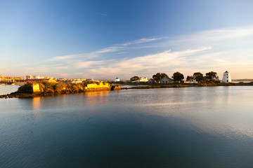 Naklejka premium Tide mills.