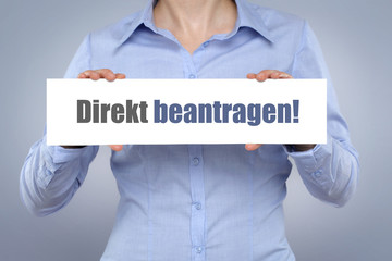 Direkt beantragen