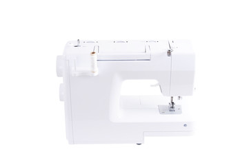 a white sewing machine