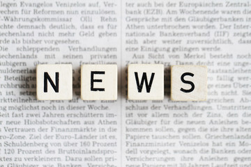 Obraz premium Neuigkeiten
