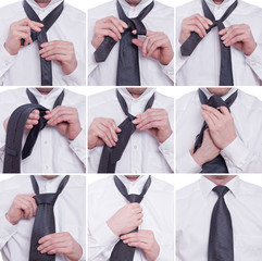 Krawatte mit einem Windsorknoten binden