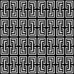 Seamless geometric op art pattern.