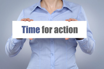 Time for action