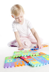 playing little girl