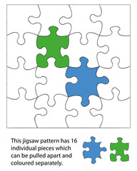 16 piece jigsaw