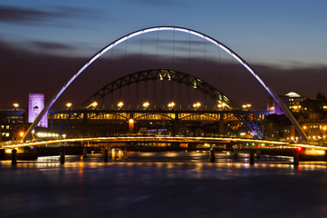 Fototapeta na wymiar Most na Tyne