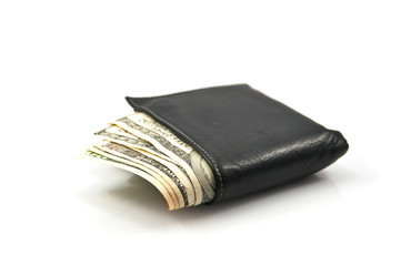dollars in wallet