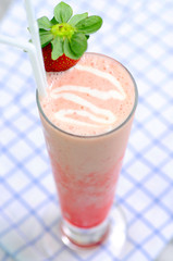 strawberry smoothie